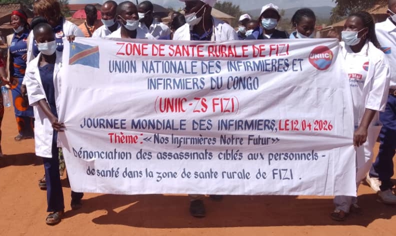 Fizi : la Journée internationale des infirmières et infirmiers célébrée à Fizi centre