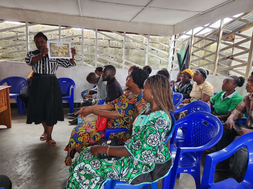 Nyiragongo : jeunes, leaders et influenceurs mobilisés pour promouvoir la paix et combattre les fausses informations